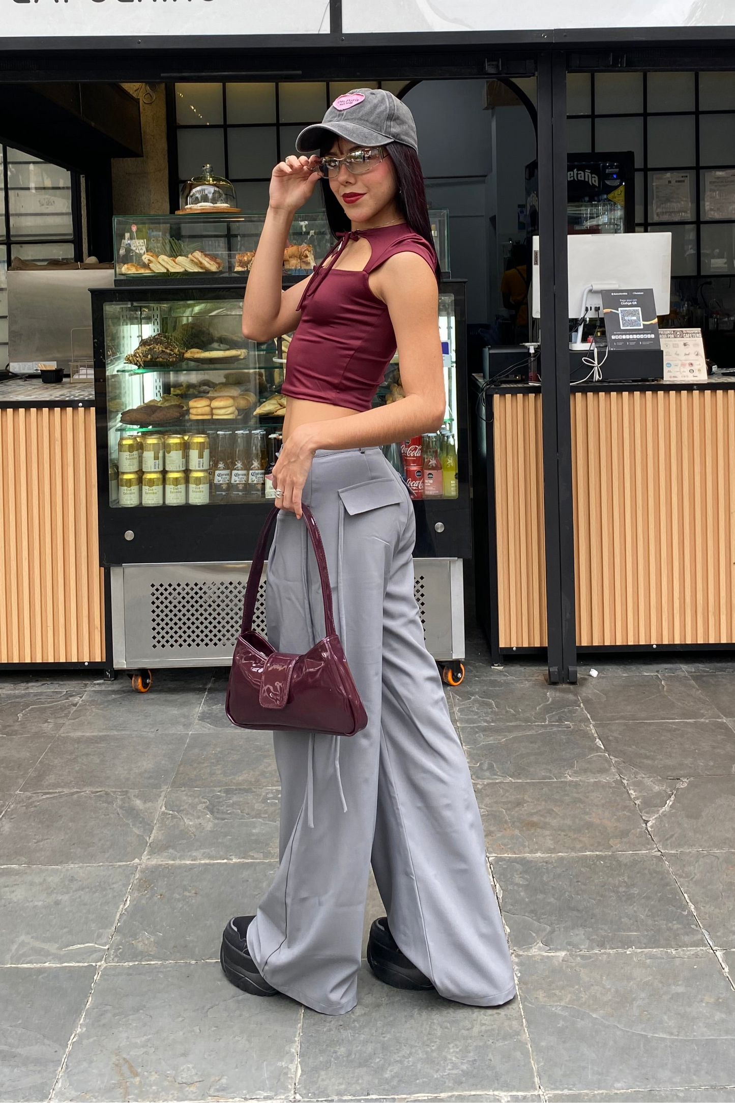 PANT LAZOS GRIS