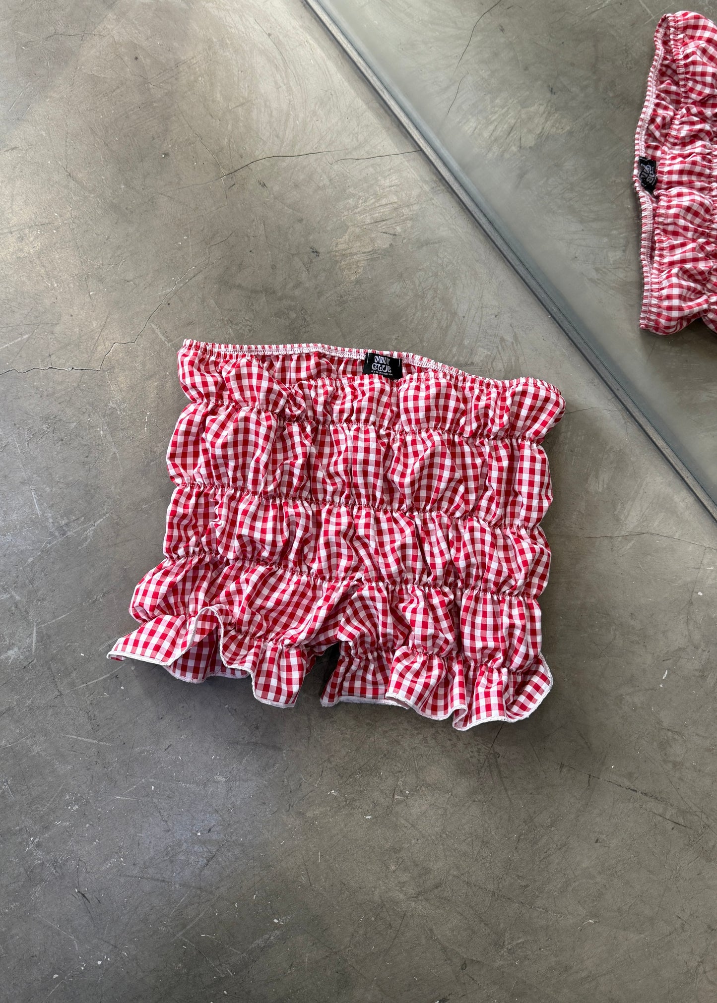 MINI SHORT CUADROS