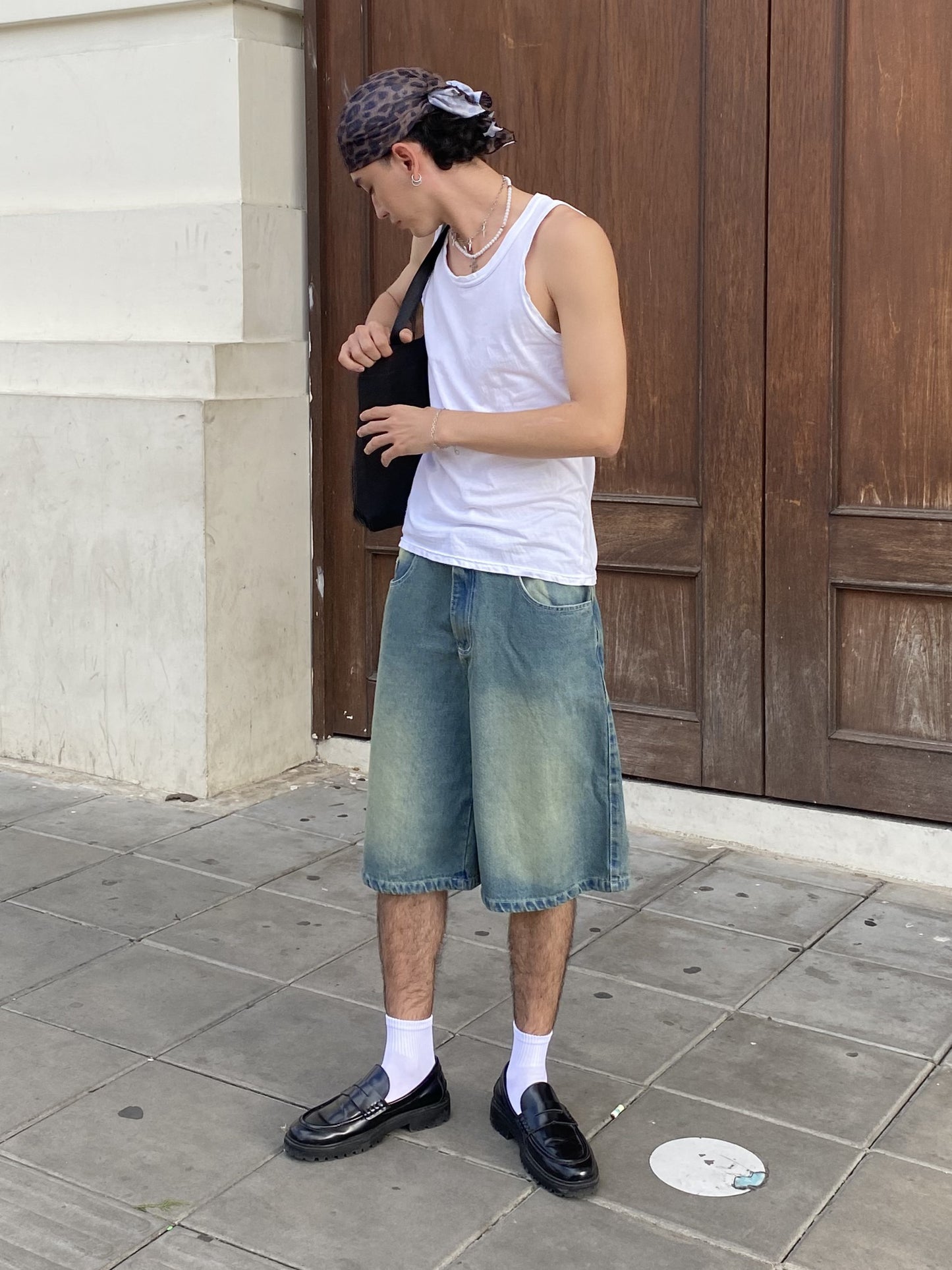 JORTS DENIM TONO CLARO.