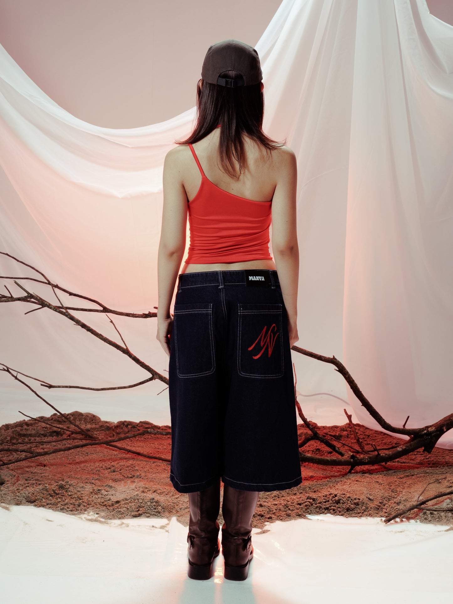 GLOW ACUBI TOP ROJO