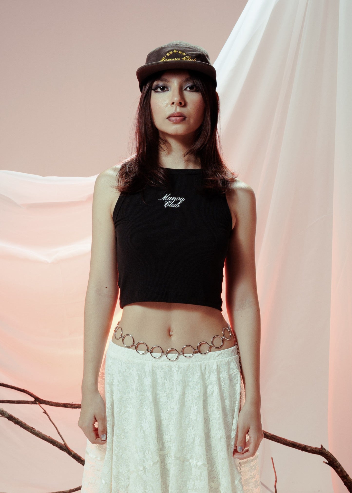 MANVA CLUB TANK TOP NEGRO