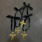 CHOKER MAXIMALISTA CRUZ DORADO