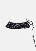CINTURON FALDA POLKA DOTS NEGRA
