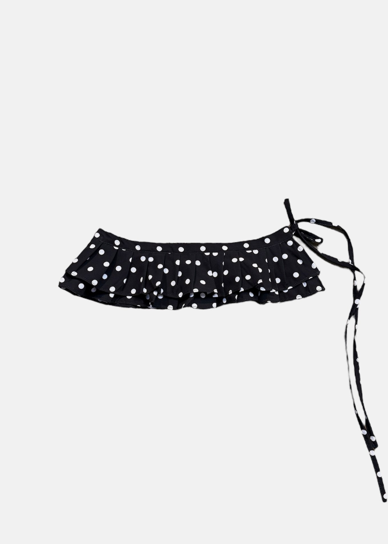 CINTURON FALDA POLKA DOTS NEGRA