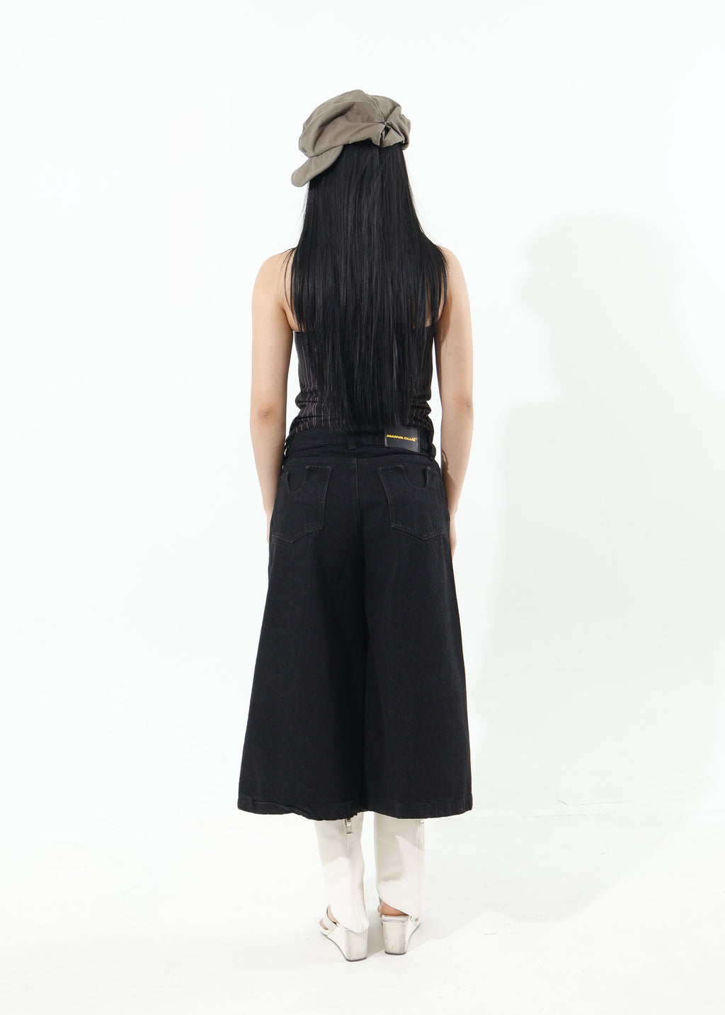 CHERI TOP NEGRO LINEAS