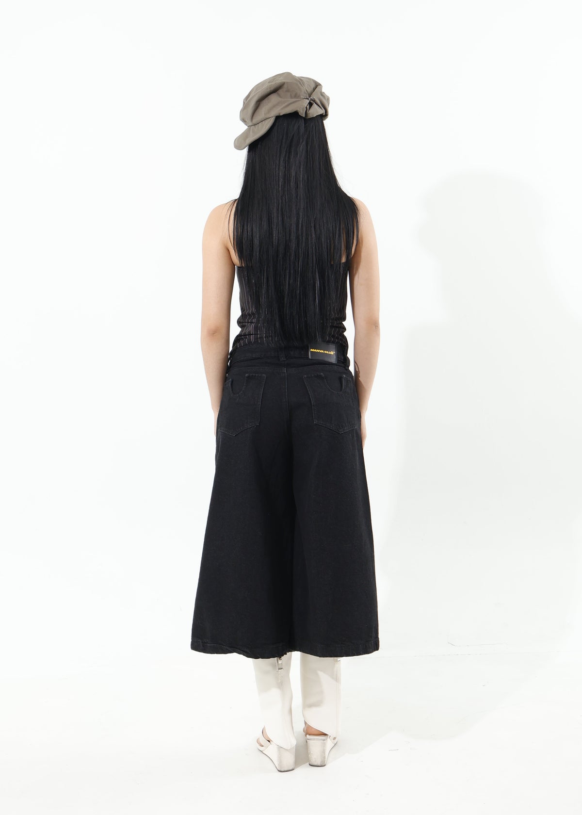 CHERI TOP NEGRO LINEAS