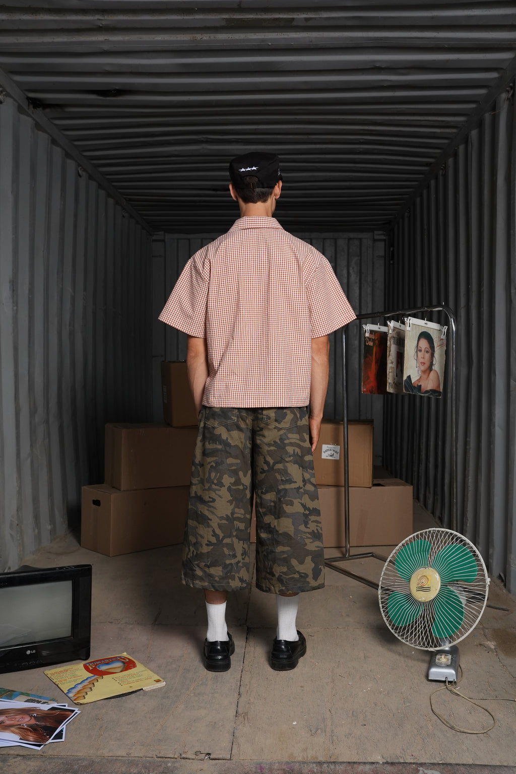 TAILORED JORTS CAMO.