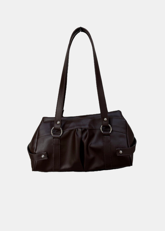 BAG VELVET MARRÓN
