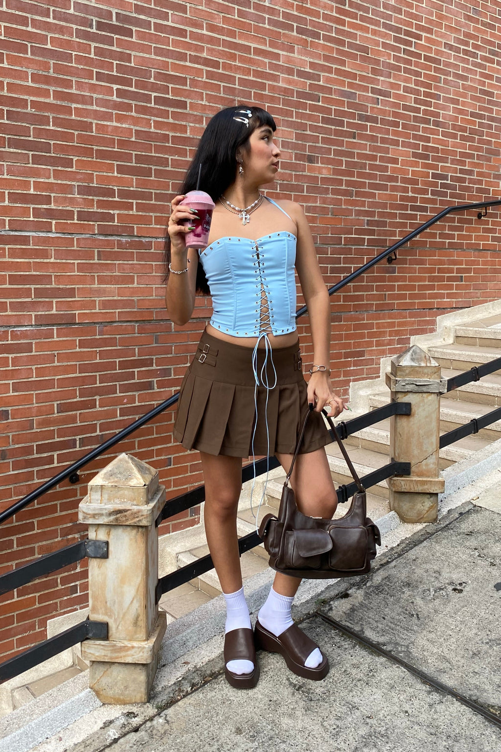 CHARMING CORSET CELESTE