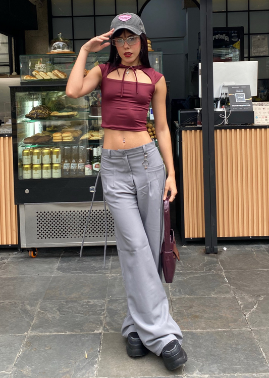 PANT LAZOS GRIS