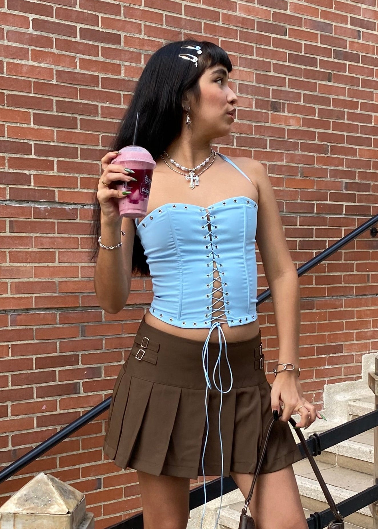 CHARMING CORSET CELESTE