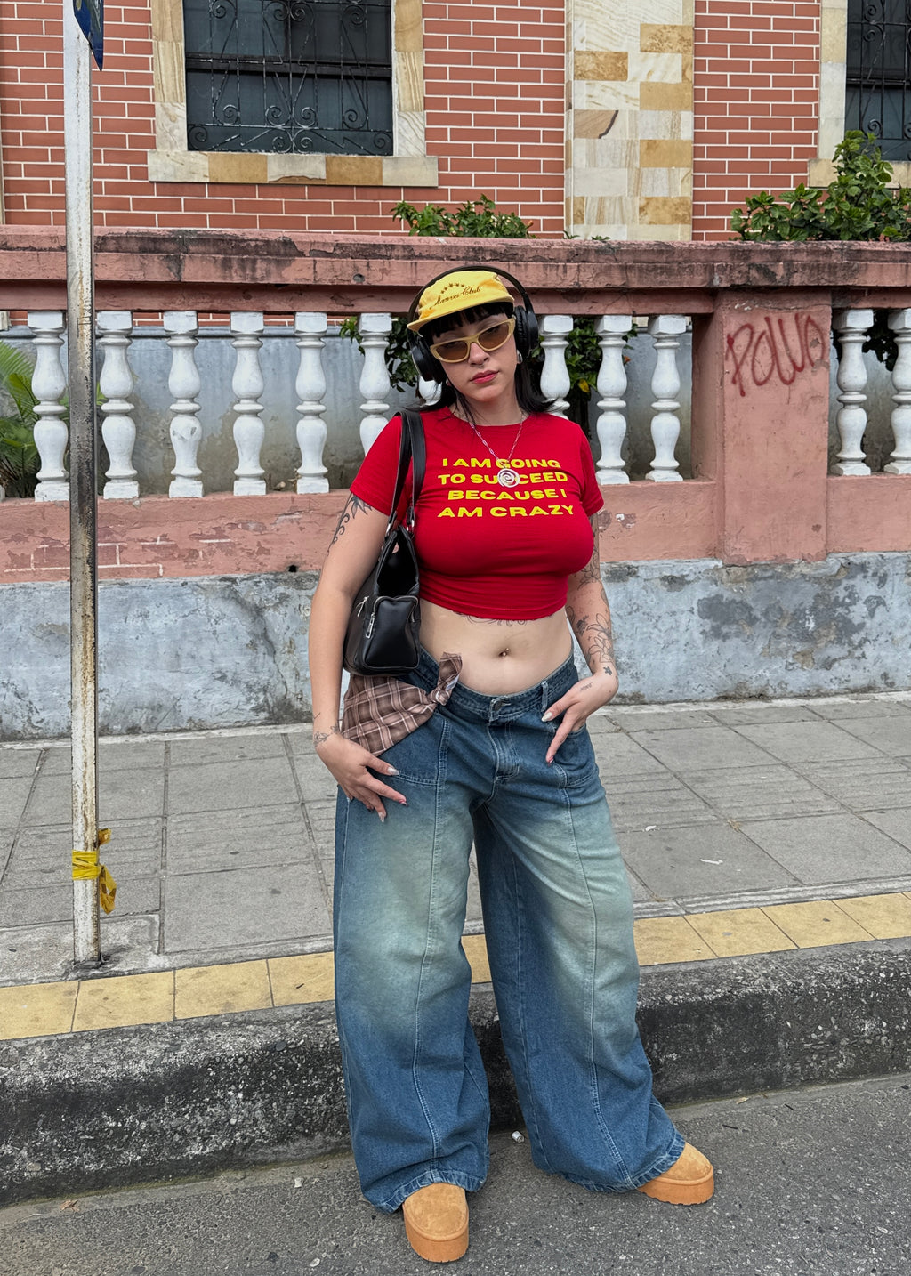 WASHED BLUE LOW RISE