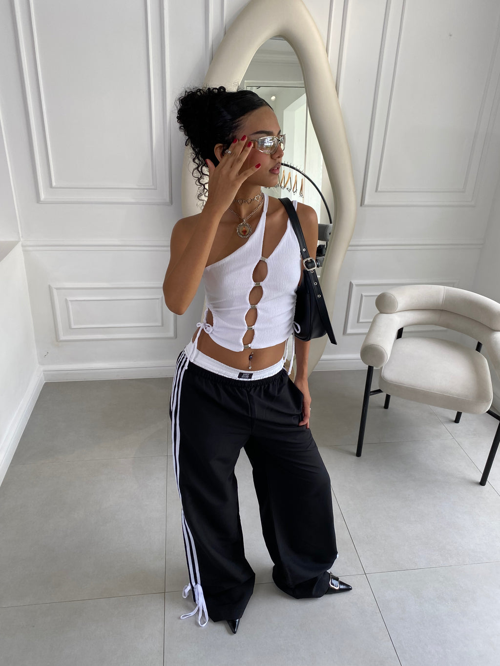 HIGH VOLTAGE TOP BLANCO