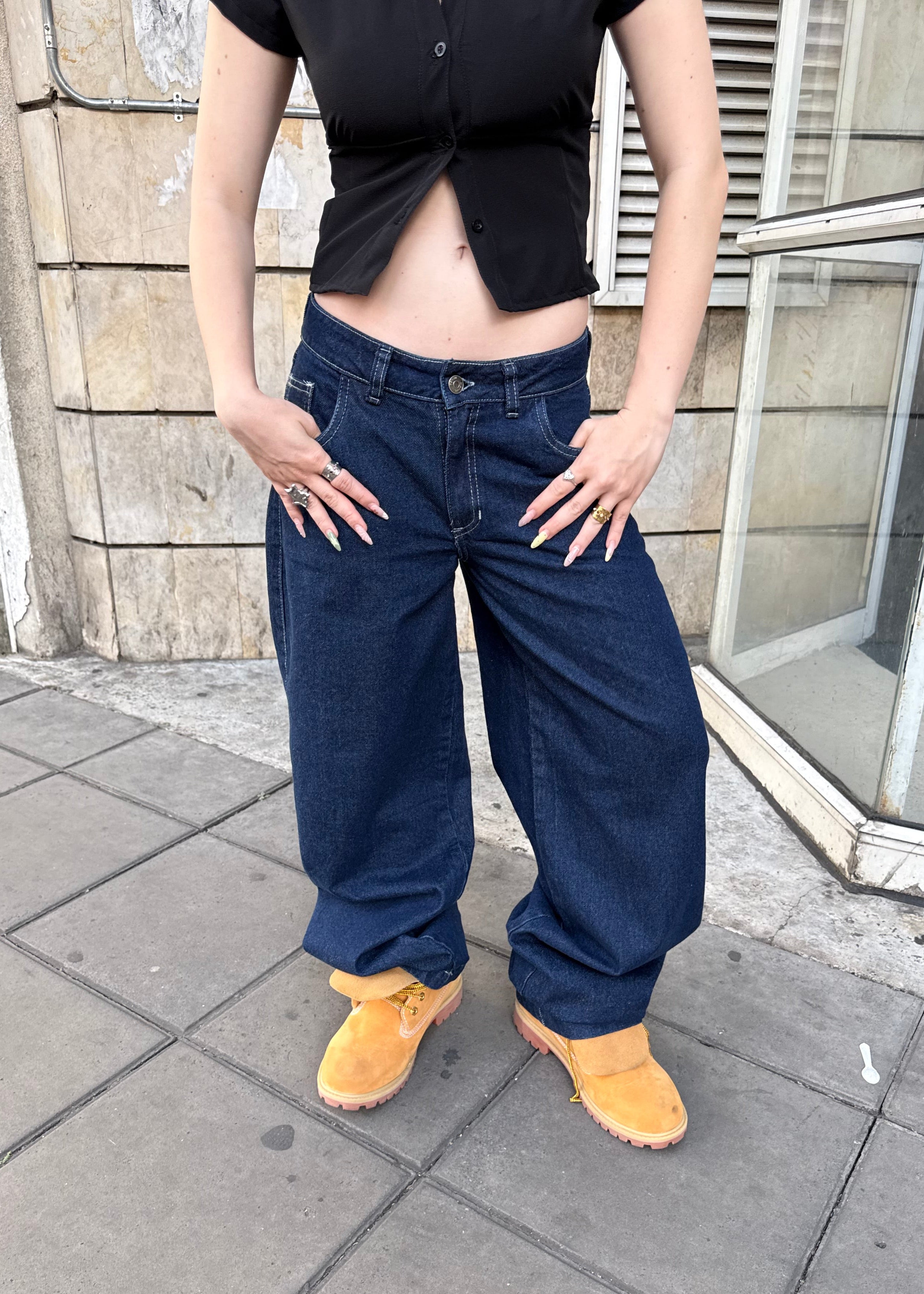 RAVEN BARREL DENIM