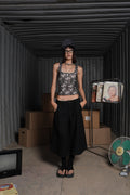 TAILORED JORTS NEGRO