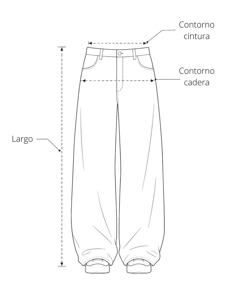 RAVEN BARREL DENIM. - ¿Cómo elegir mi talla?