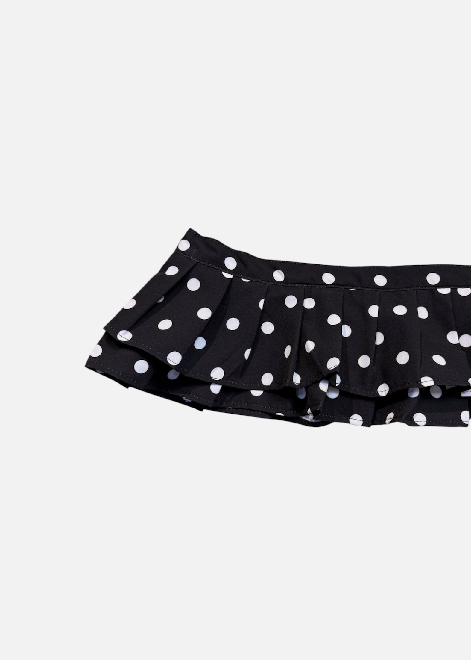 CINTURON FALDA POLKA DOTS NEGRA