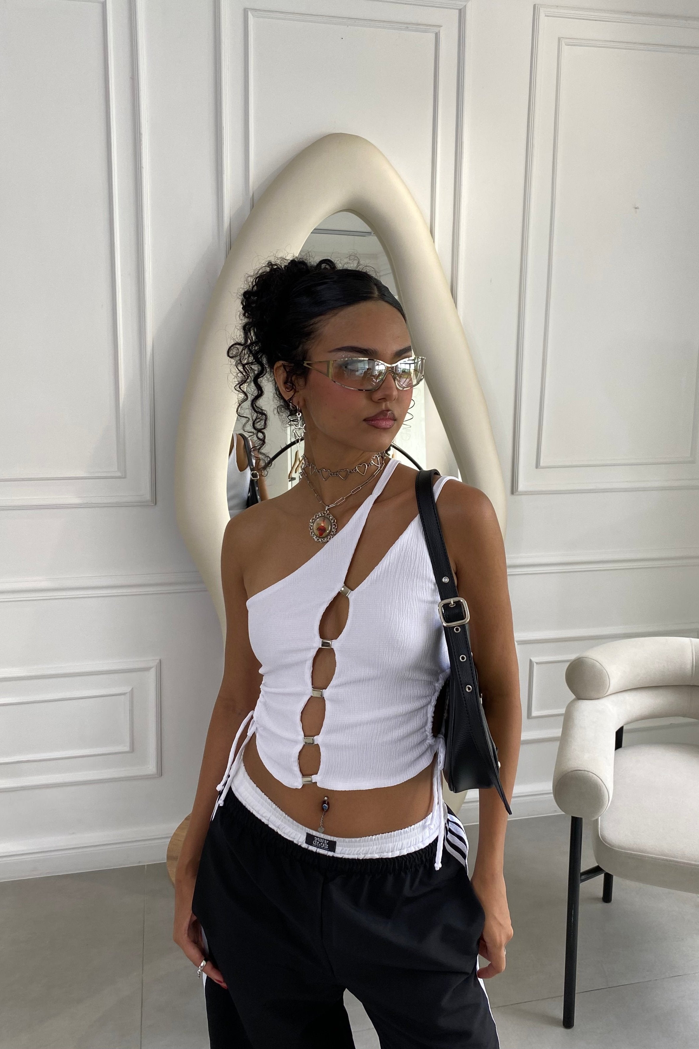 HIGH VOLTAGE TOP BLANCO