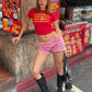 MINI SHORT CUADROS