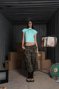 TAILORED JORTS CAMO