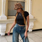 BACKLESS TOP NEGRO