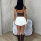 BACKLESS TOP MARRÓN
