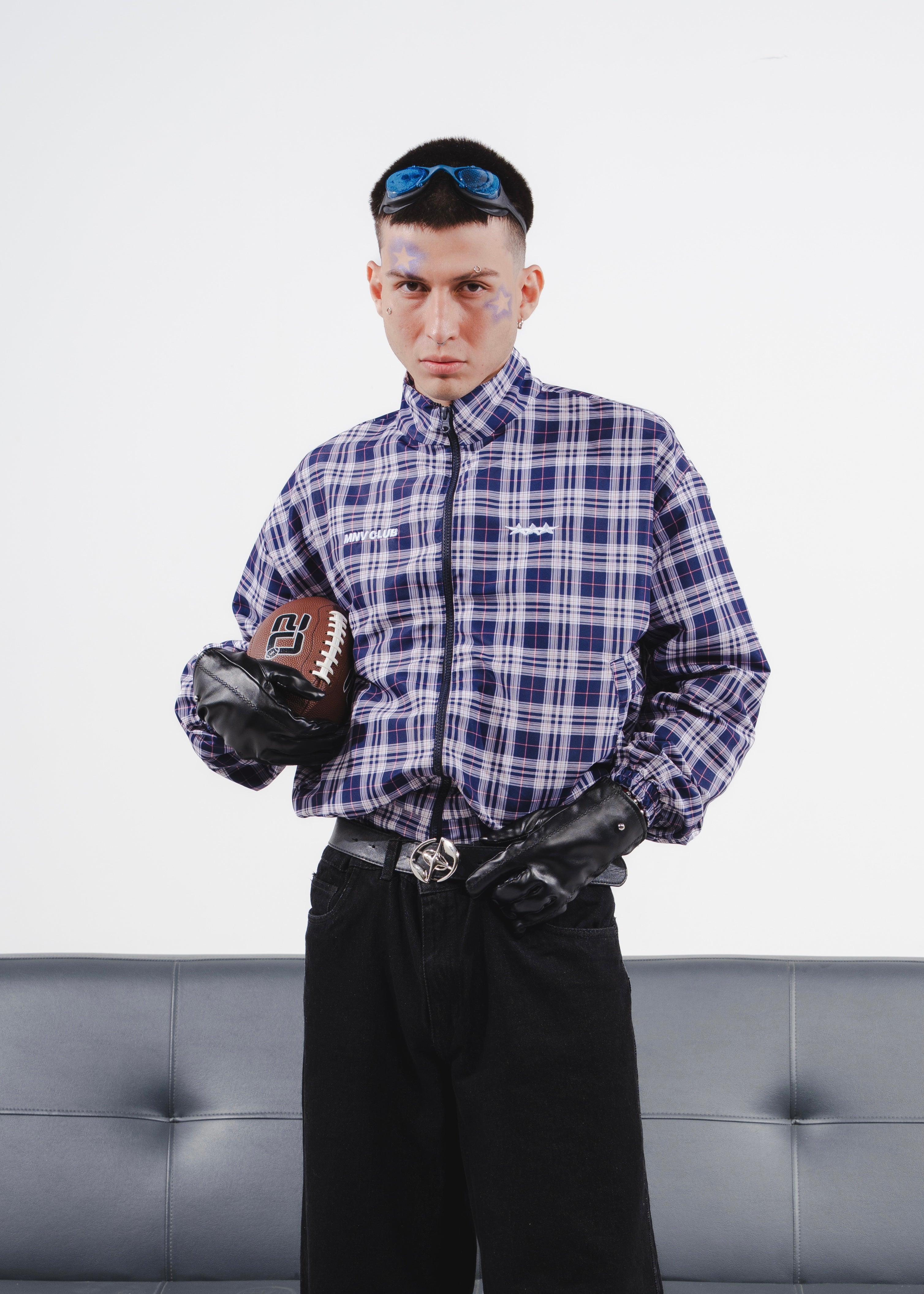 CHAQUETA NAOKI CUADROS.