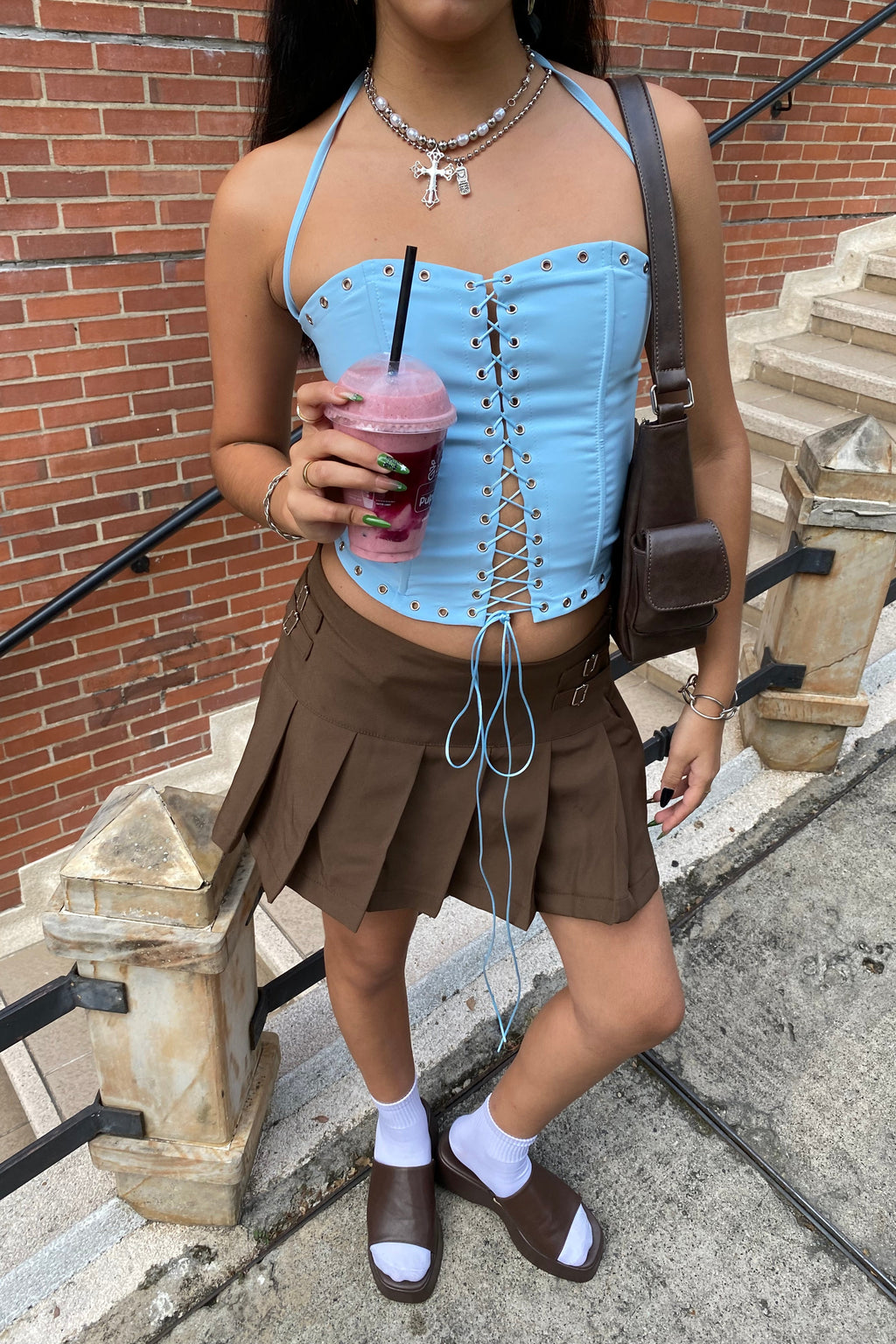 CHARMING CORSET CELESTE