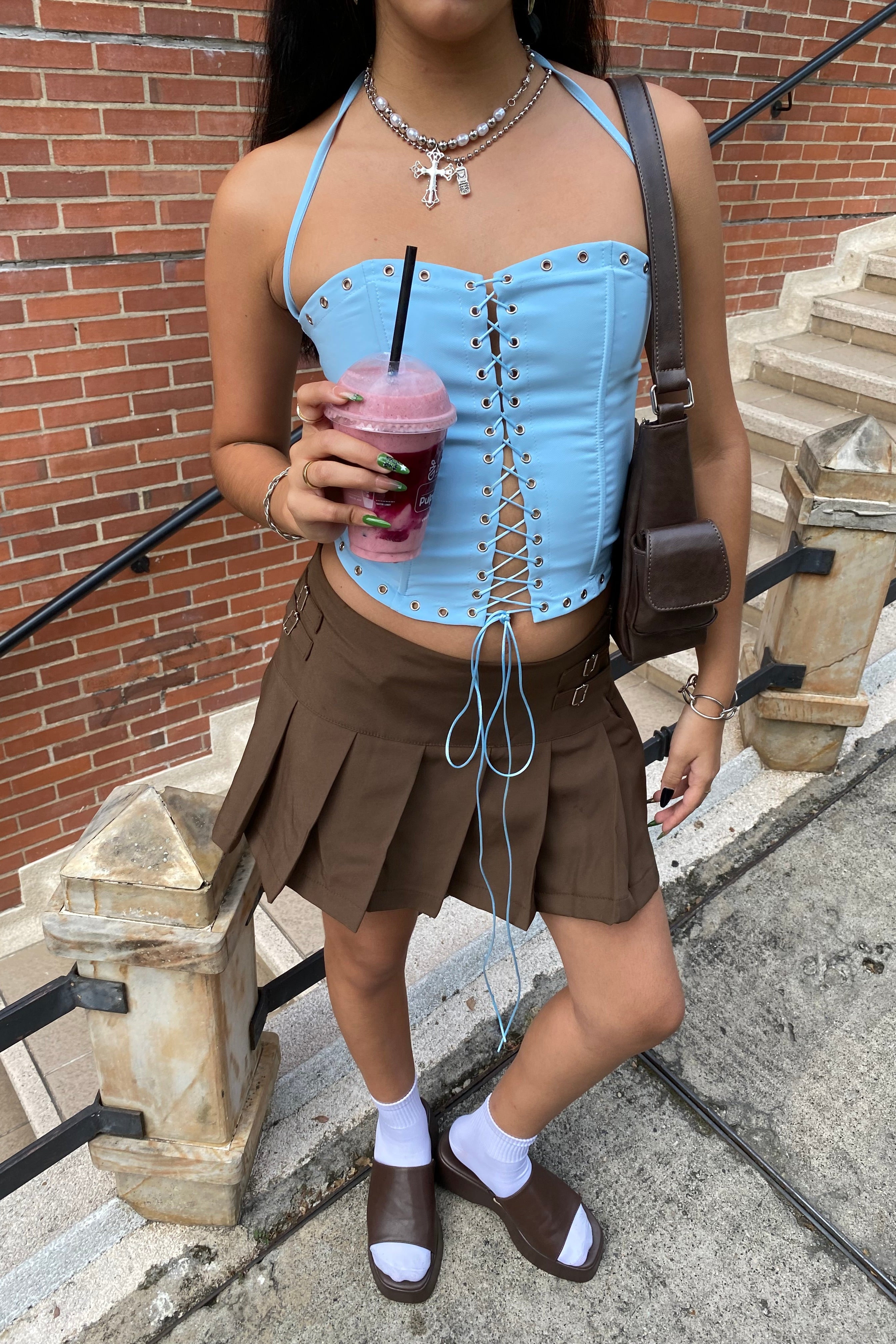 CHARMING CORSET CELESTE