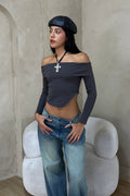 WINTER TOP GRIS