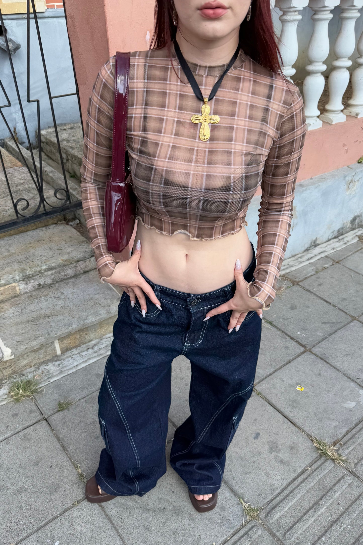 SOLID BLUE BAGGY