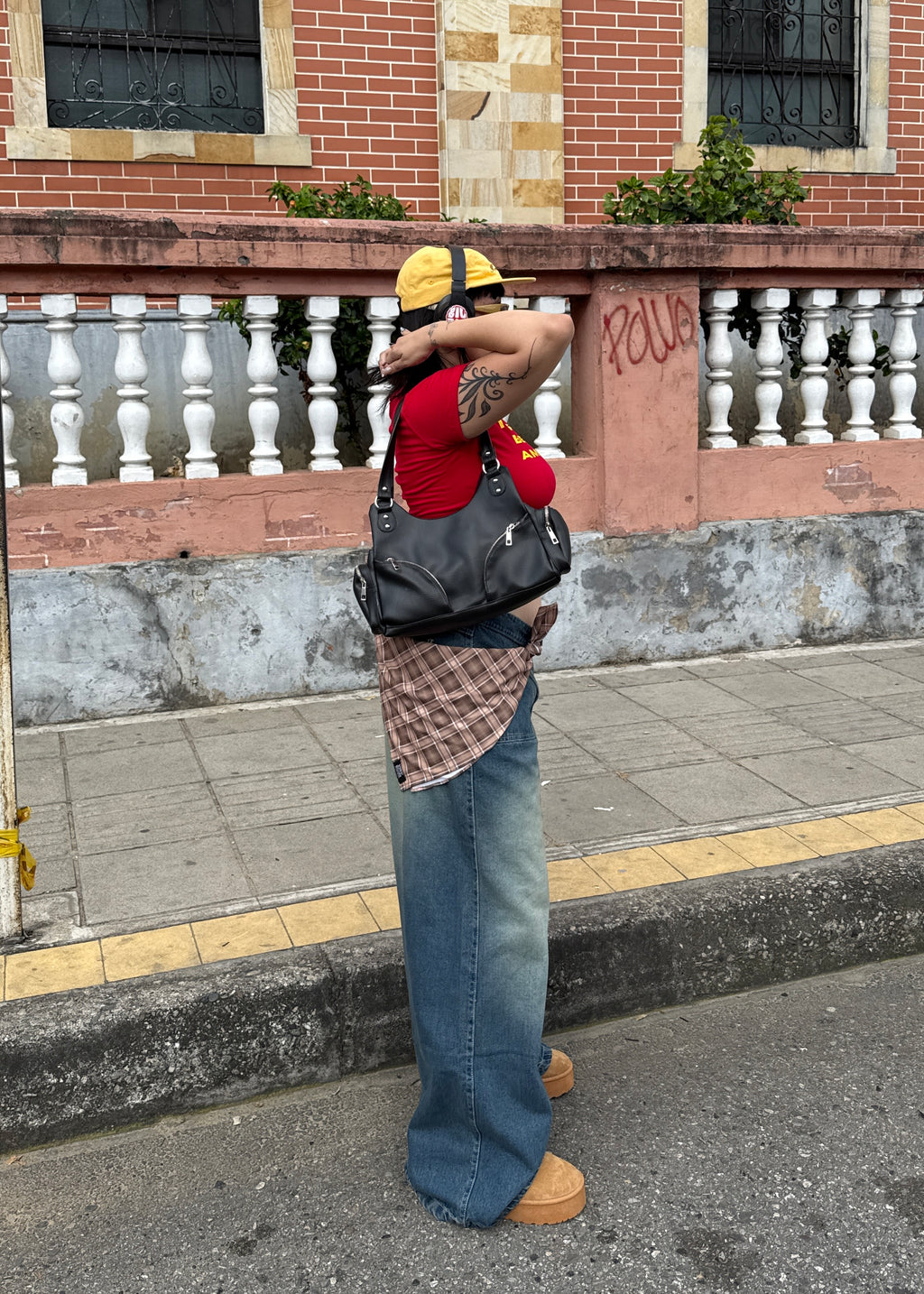 WASHED BLUE LOW RISE