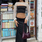 FALDA MIDI NEGRA