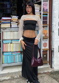FALDA MIDI NEGRA