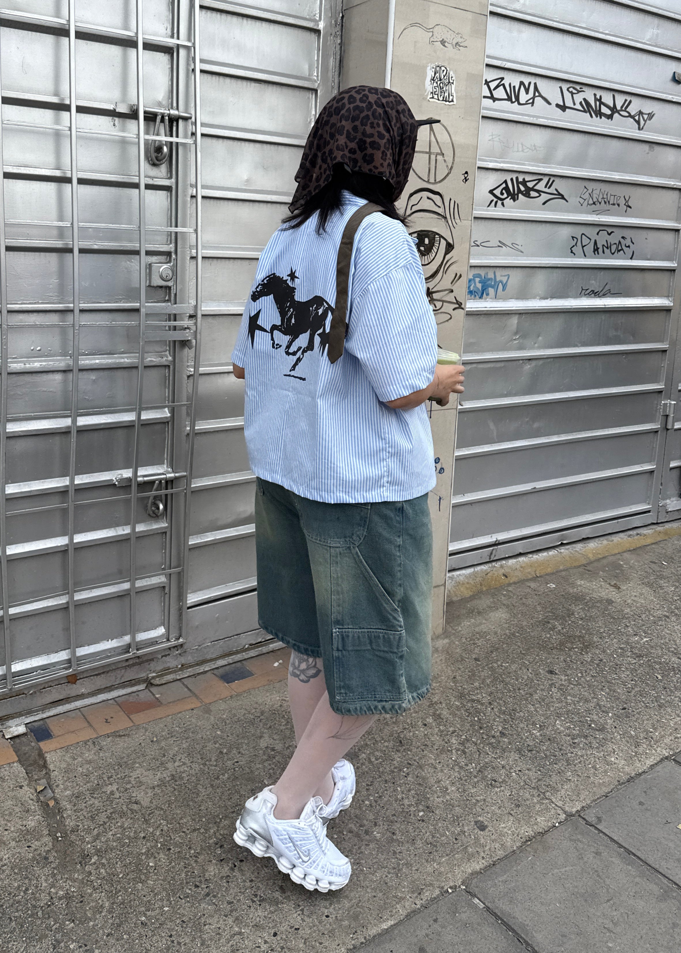 JORTS DENIM TONO CLARO