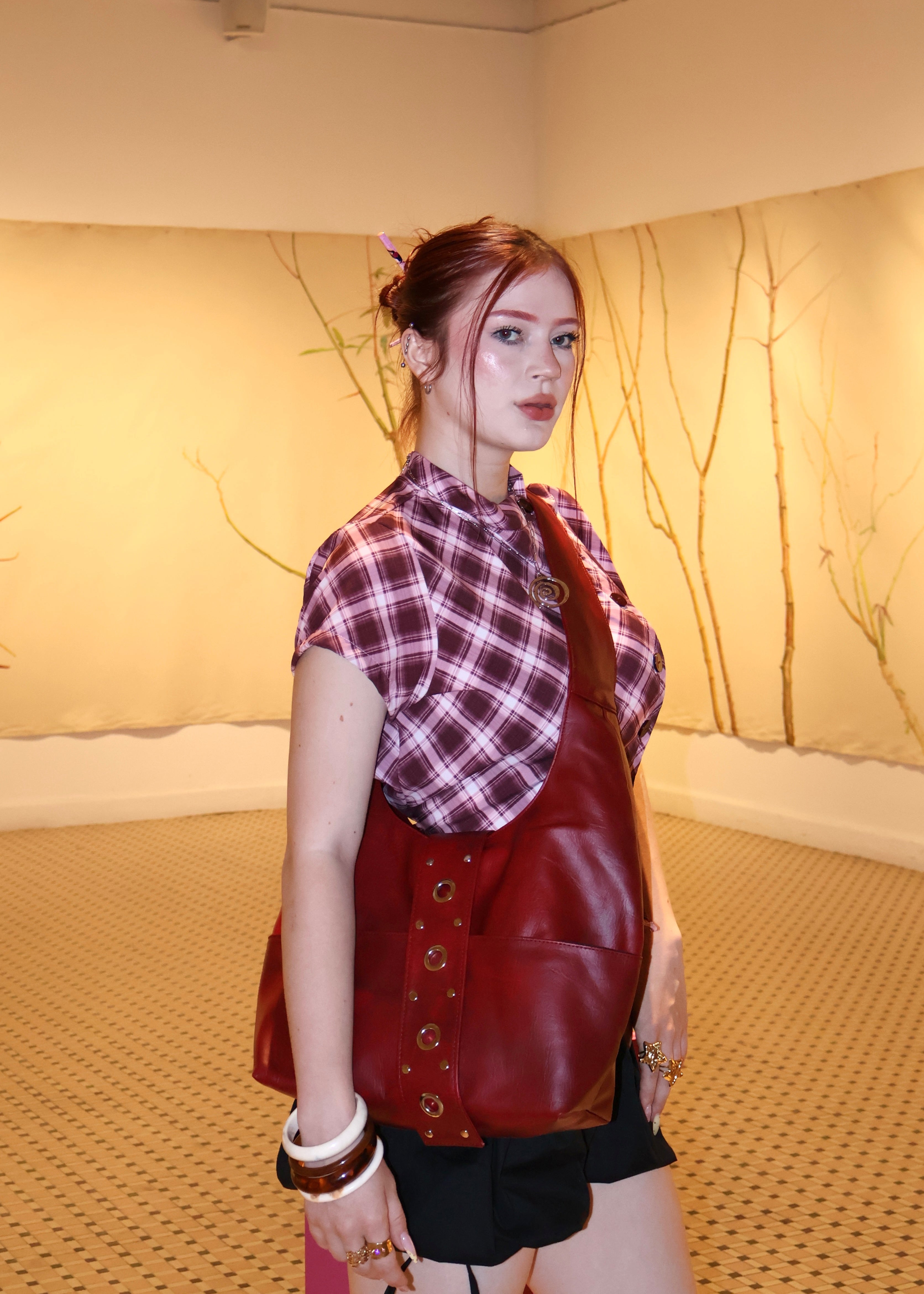 SUERTE OVERSIZE BAG ROJO