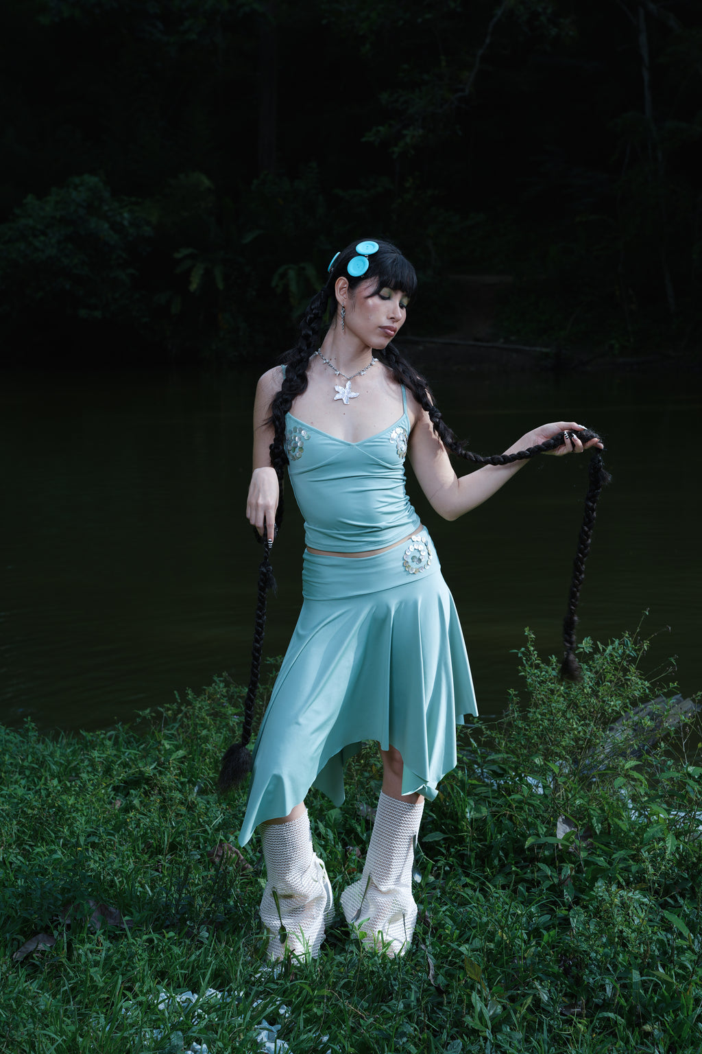TOP ESPIRAL VERDE MENTA