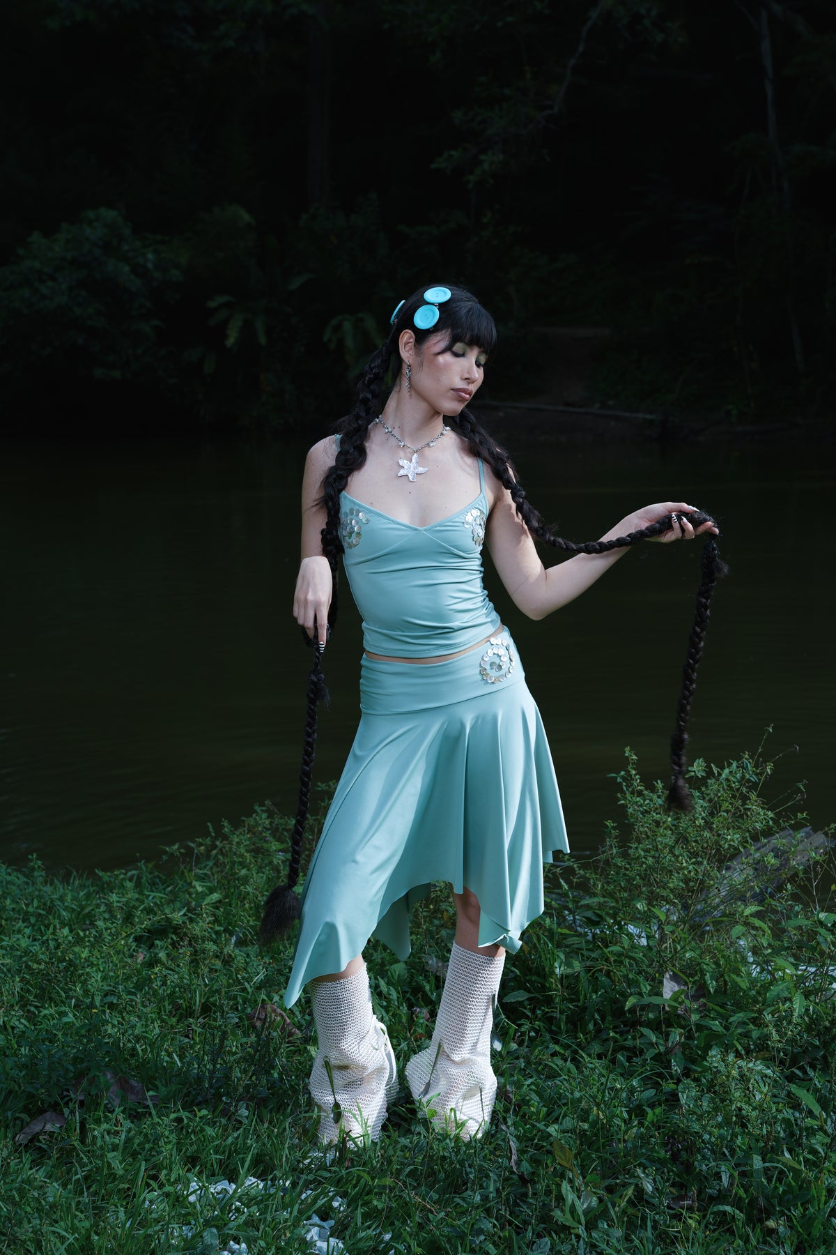 TOP ESPIRAL VERDE MENTA