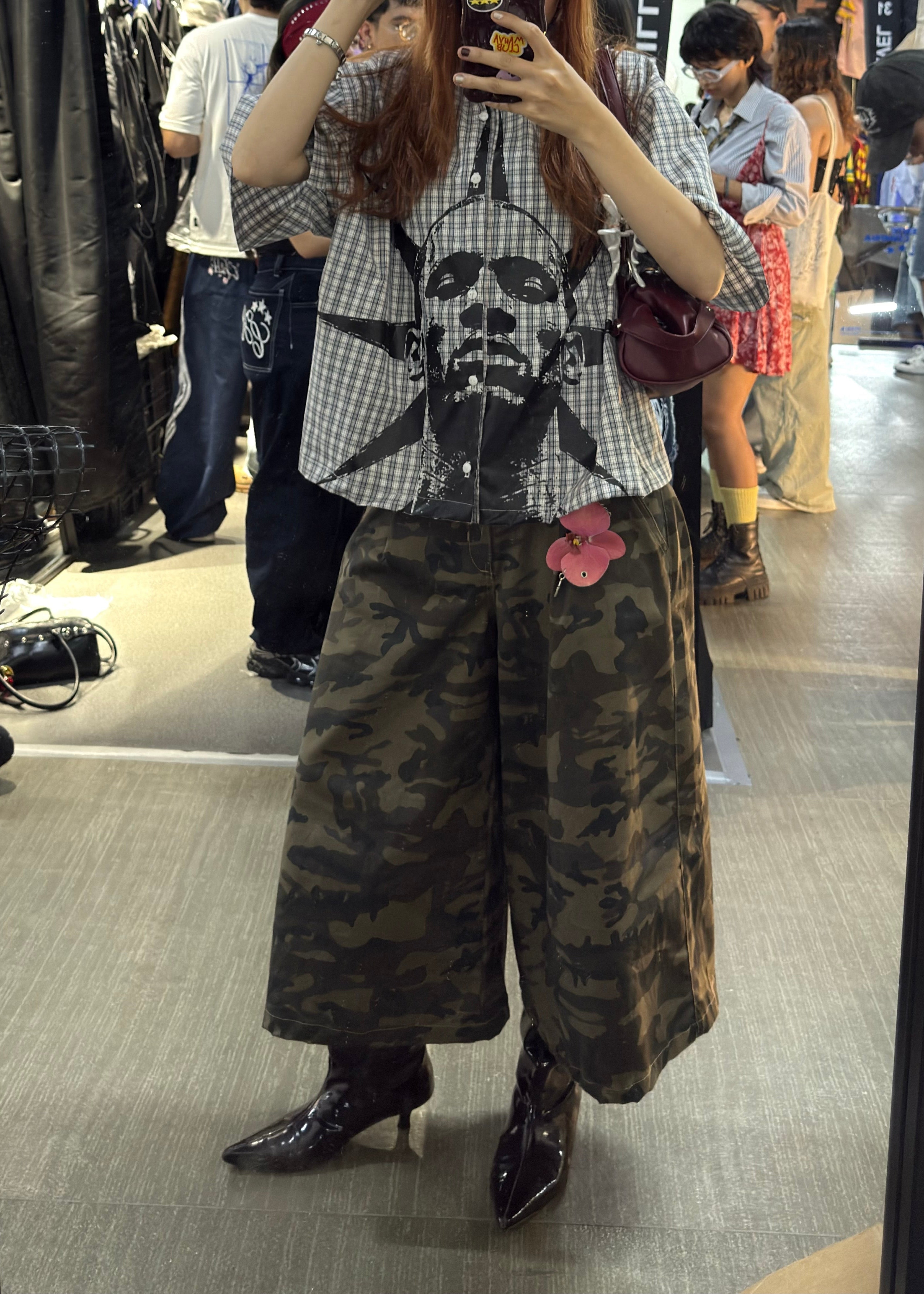 TAILORED JORTS CAMO