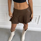 KAORI MINI SKIRT LOW RISE MARRÓN
