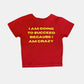 BABY TEE I AM GOING TO SUCCEED