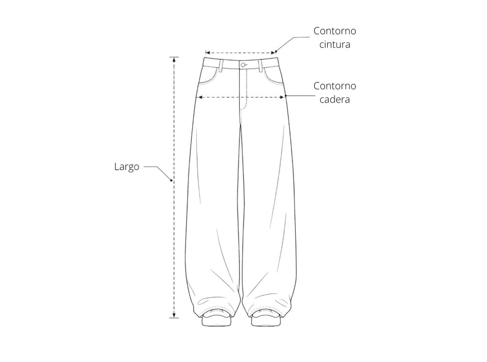 TAILORED DENIM NEGRO - ¿Cómo elegir mi talla?