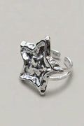 ANILLO MAXI ESTRELLA PLATEADO