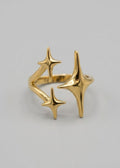 ANILLO BRILLOS DORADO