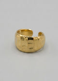 ANILLO BISELADO DORADO