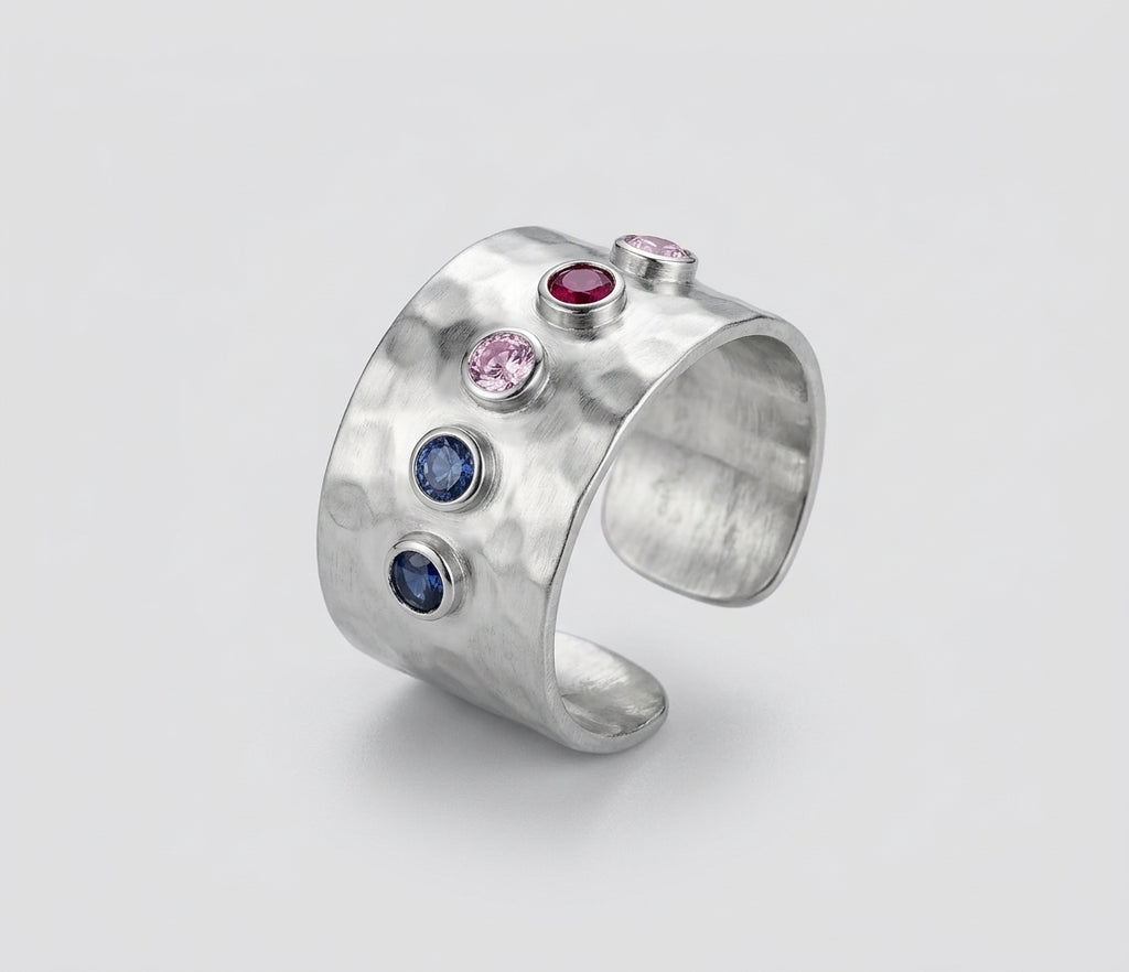 ANILLO AURA PLATEADO