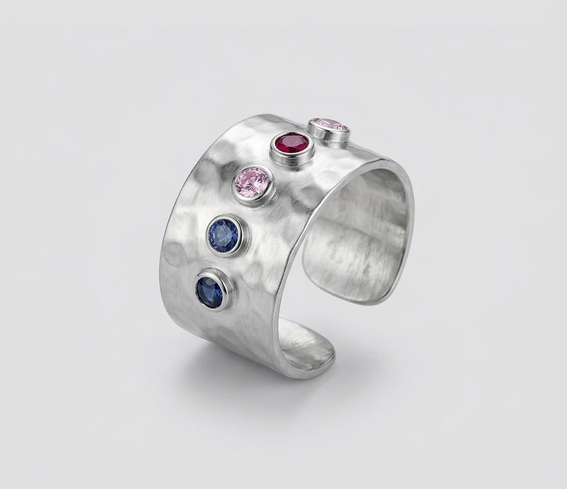 ANILLO AURA PLATEADO