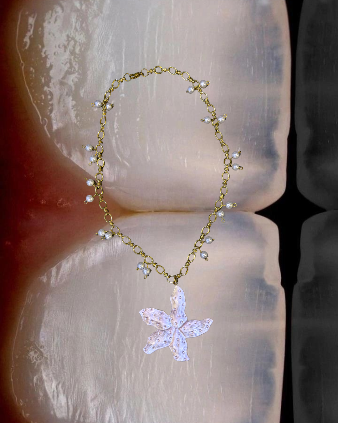 COLLAR STARFISH DORADO