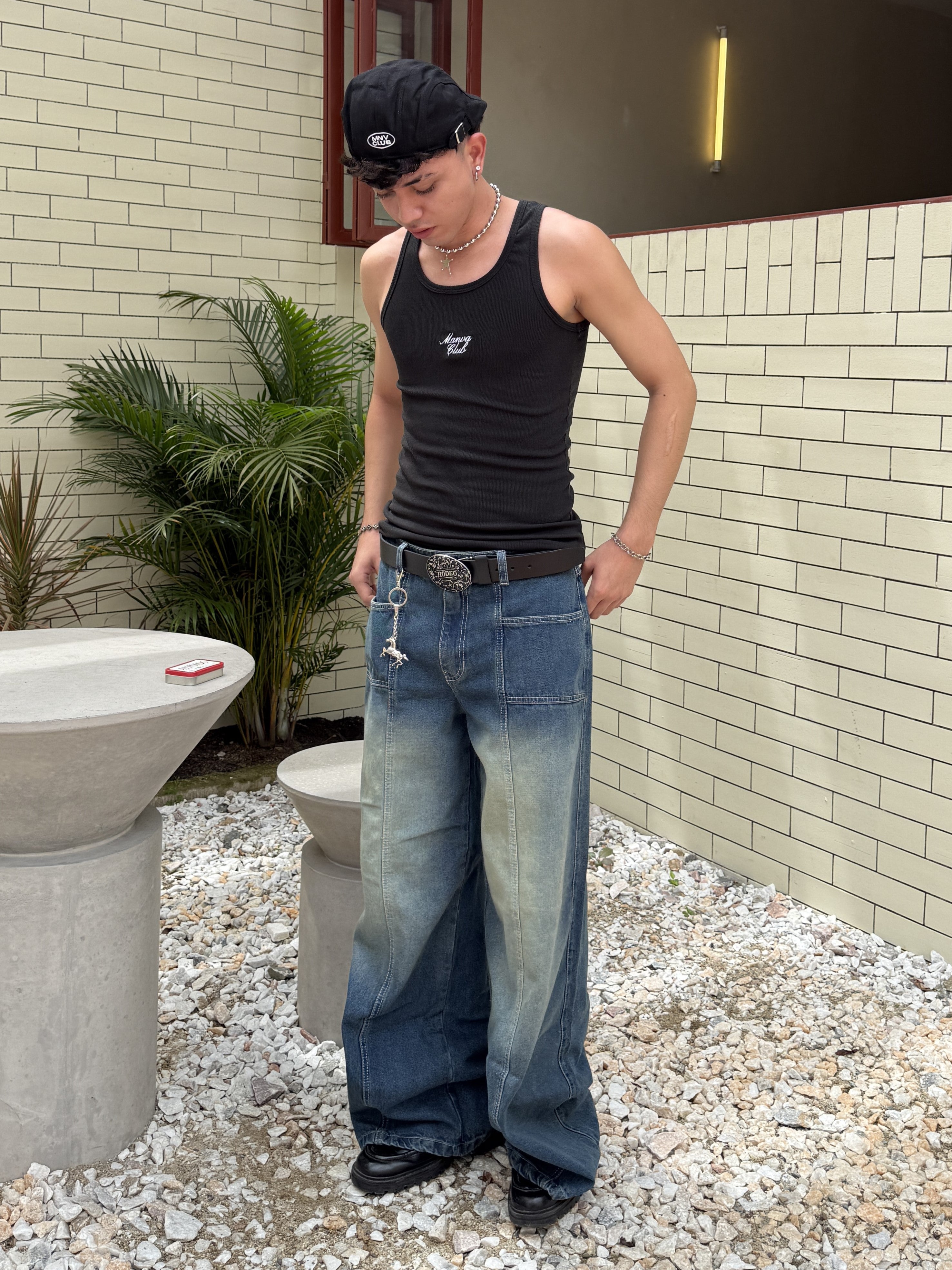 WASHED BLUE LOW RISE.