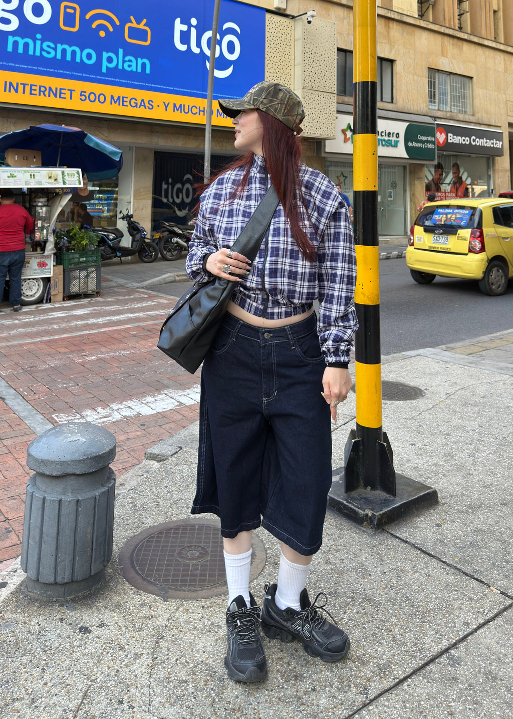 JORTS SOLID DENIM